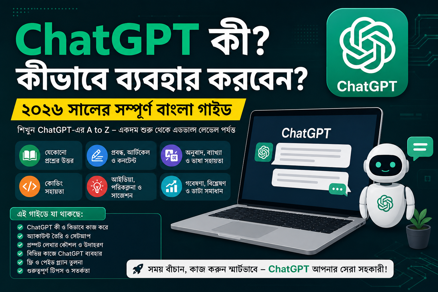 ChatGPT মোবাইলে ব্যবহার করার উপায়